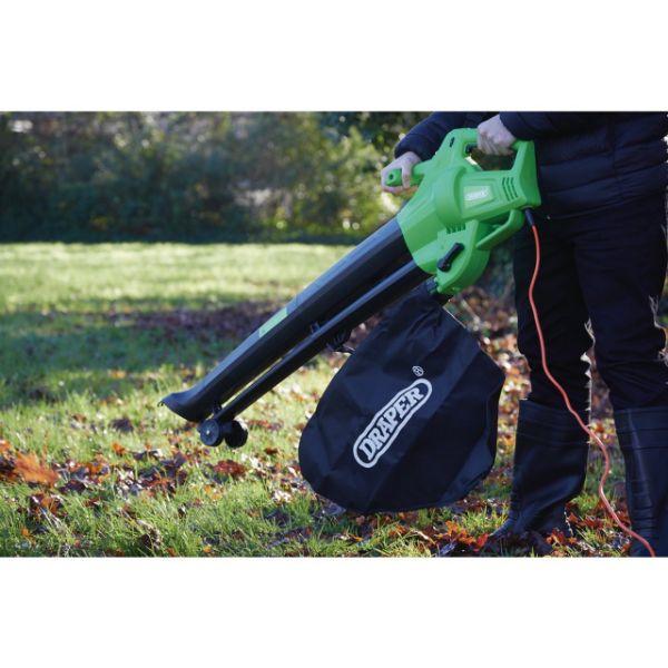 Draper 230V Garden Blower Vacuum and Mulcher 3000W