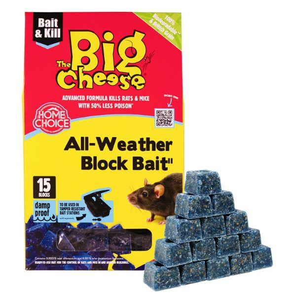 Big Cheese All-Weather Block Bait 15 x 10g