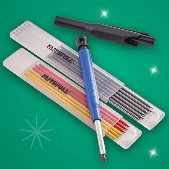 Faithfull Automatic Pencil &amp; Lead Set