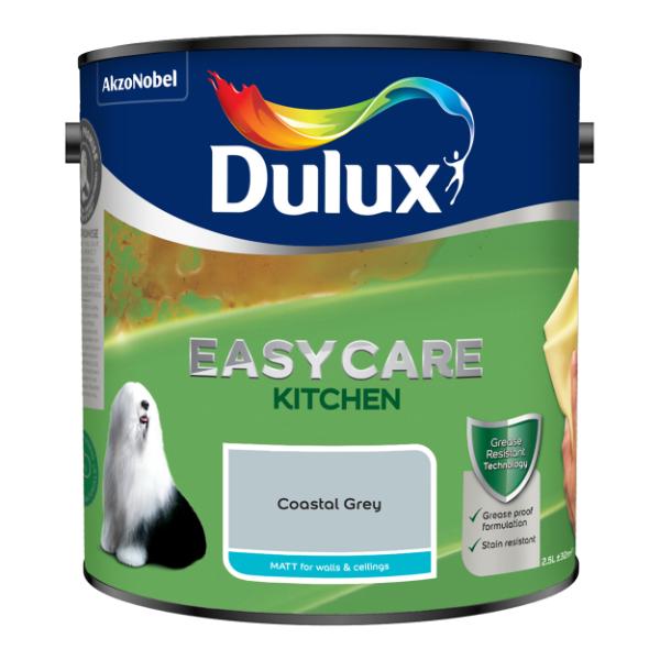 Dulux Easycare Kitchen Coastal Grey 2.5L