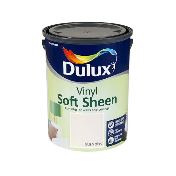 Dulux Walls &amp; Ceilings Soft Sheen Blush Pink 5L