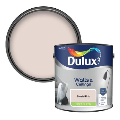 Dulux Walls &amp; Ceilings Soft Sheen Blush Pink 2.5L