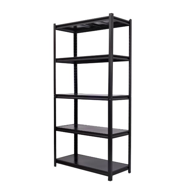 1.8M 5 Tier Mesh Metal Shelving Unit 250Kg Capacity Per Shelf