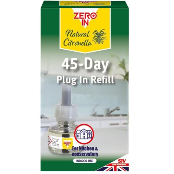 Zero In 45-Day Plug In Diffuser Refill 30ml