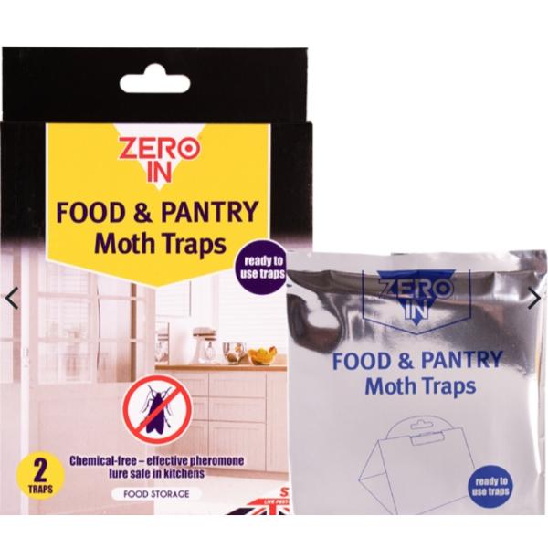 Zero In Food &amp; Pantry Moth Traps 2 Pack