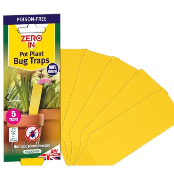 Zero In Pot Plant Bug Traps