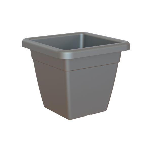 Artevasi Venezia Square Pot 40Cm Anthracite
