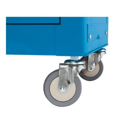 Draper Blue Combined Roller Cabinet and Tool Chest, 6 Drawer, 24&quot;