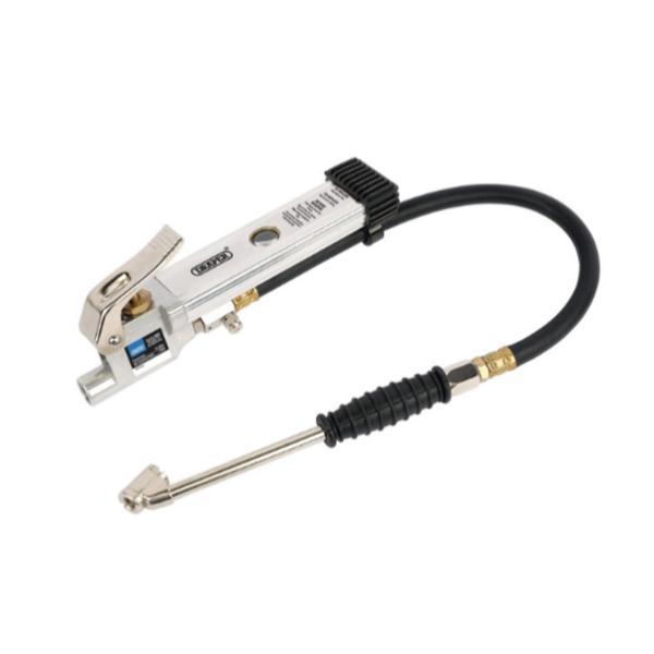 Draper Air Tyre Inflator Twin Push On