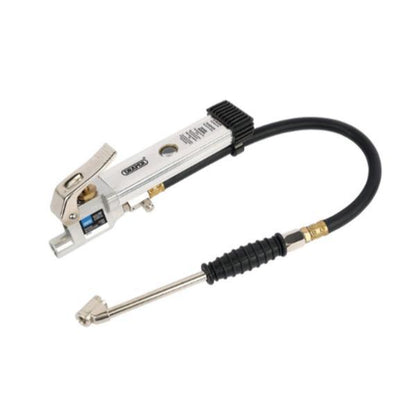 Draper Air Tyre Inflator Twin Push On