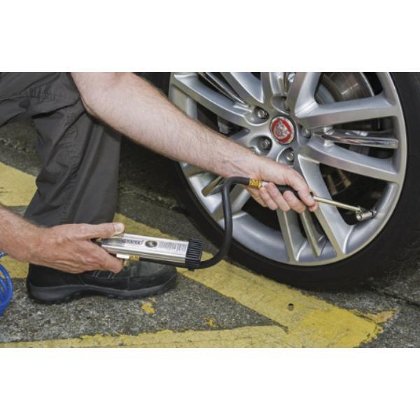 Draper Air Tyre Inflator Twin Push On