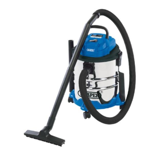 20L Wet and Dry Vacuum Cleaner with Stainless Steel Tank