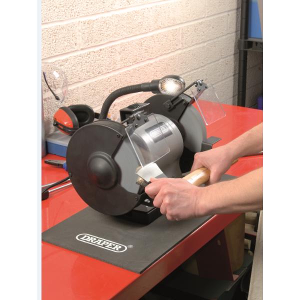 Draper Heavy Duty Bench Grinder with Worklight, 200mm, 550W – Co-Op ...