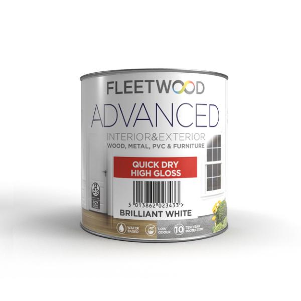 5L Advanced Quick Dry Interior/ Exterior Gloss white