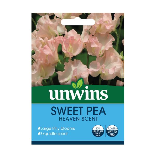 Unwins Seed Packet Sweet Pea Heaven Scent