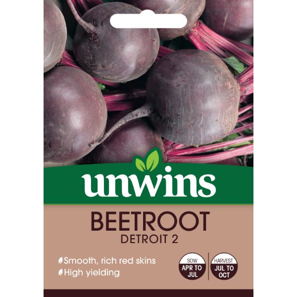 Unwins Seed Packet Beetroot (Round) Detroit 2