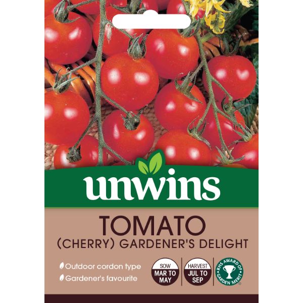 Unwins Seed Packet Tomato (Cherry) Gardener&