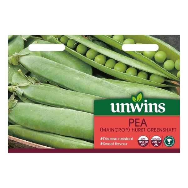 Pea (Maincrop) Hurst Greenshaft