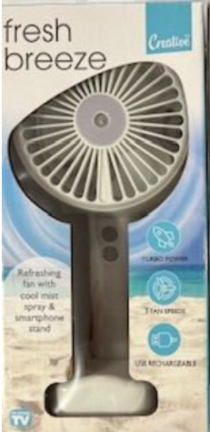 Fresh Breeze Rechargeable Fan