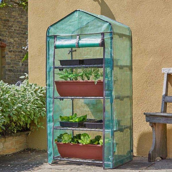 Grozone Classic 4 Tier Mini Greenhouse
