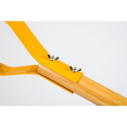 True Temper Thatching Rake Long Wood Handle