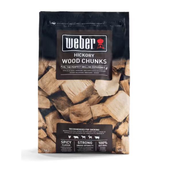 Weber Hickory Wood Chunks 1.5kg