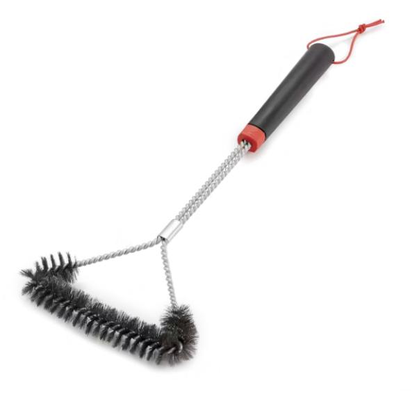 Weber 46 cm Three-Sided Grill Brush