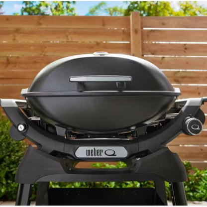 Q 2200N Gas Barbecue with Side Tables and Compact Stand 1 Burner