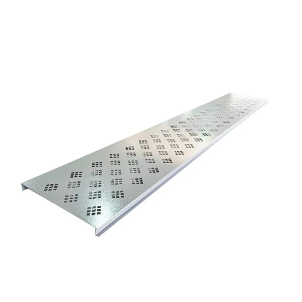 Satus Fence Gate Trellis Panel Diamond Holes 900mm x 300mm Goosewing Grey