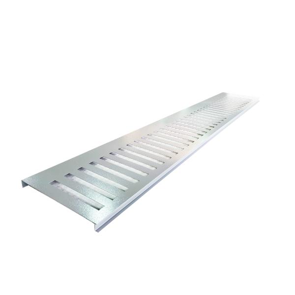 Satus Fence Gate Trellis Panel Vertical Lines 900mm Goosewing Grey