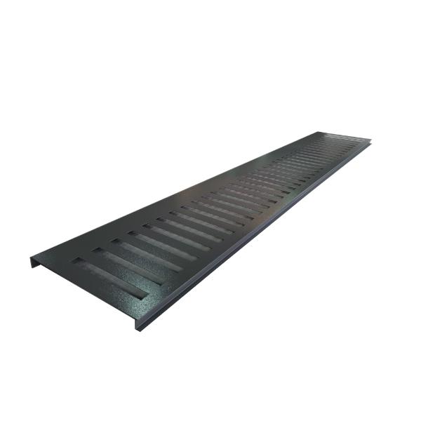 Satus Fence Gate Trellis Panel Vertical Lines 900mm Anthracite Grey