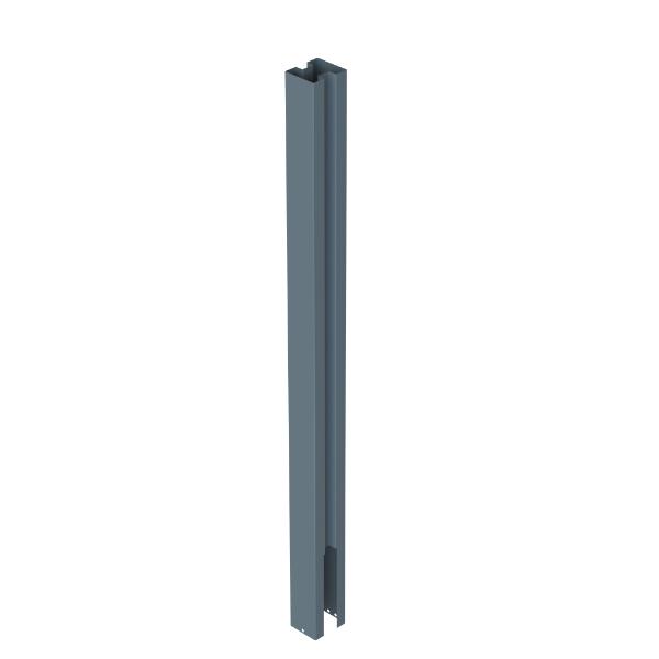 Satus Fence Concrete Post Sleeve 1.85m Merlin Grey