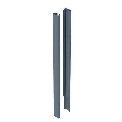 Satus Fence Concrete Post Sleeve 1.85m Merlin Grey