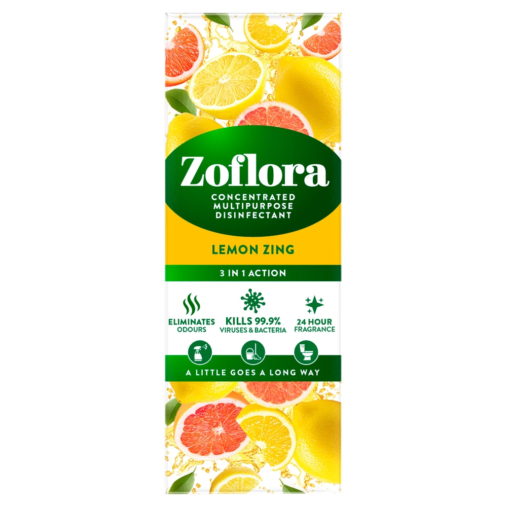 Zoflora Lemon Zing 500ml
