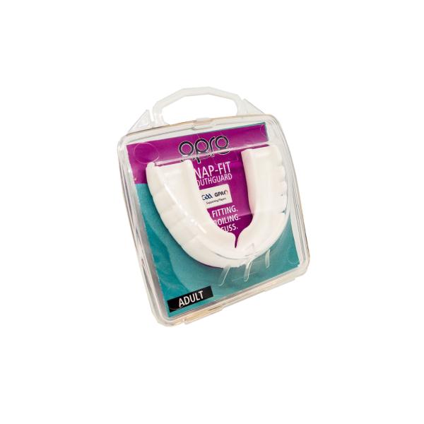 Gaa Opro Snap-Fit Gaa Adult - Bright White