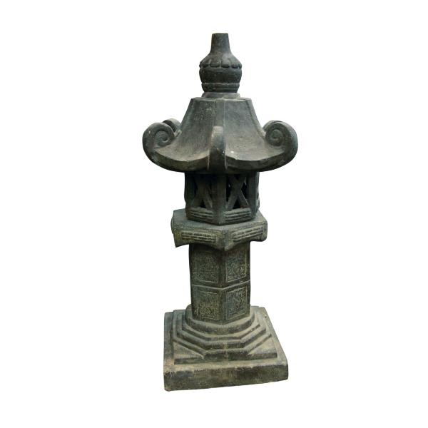 Asiastyle Japanese Lantern Pressed Stone 80 Cm