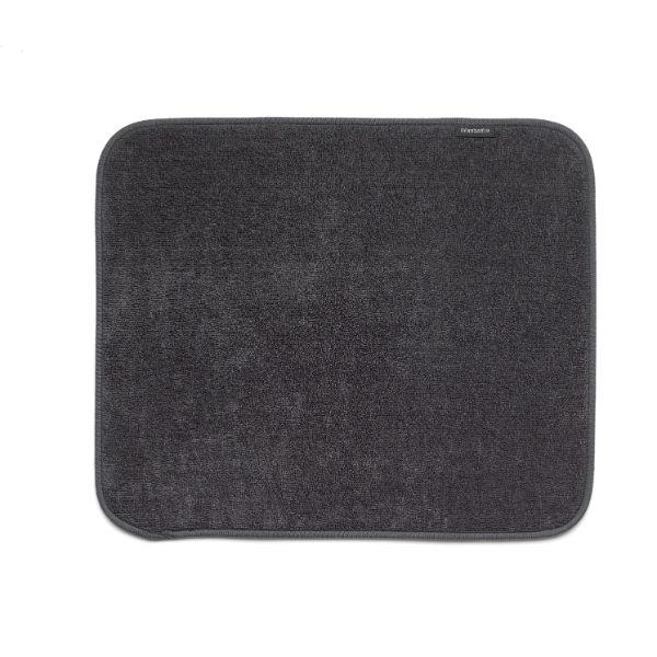 Brabantia Microfiber Dish Drying Mat Dark Grey