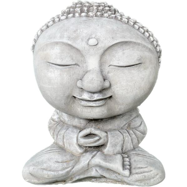 Eyebright Sitting Monk With Big Head 20cm