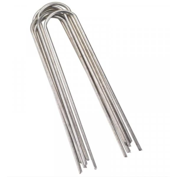 Galvanised Film &amp; Fabric Staples 10 pack