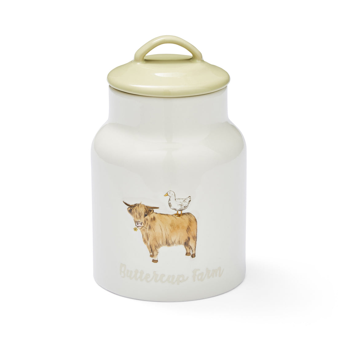 Buttercup Farm Ceramic Tea Canister