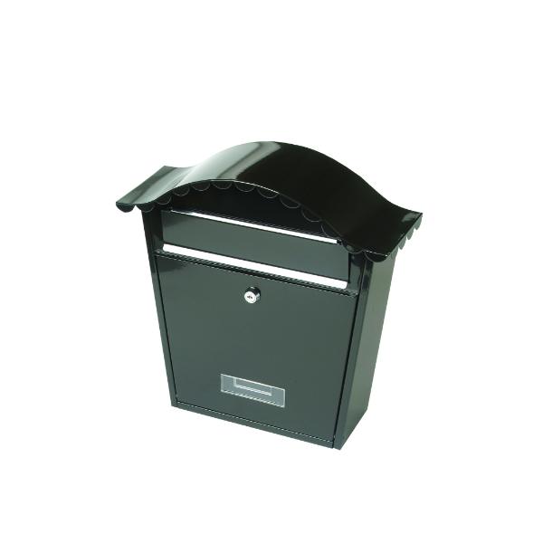 COTTAGE POST BOX BLACK
