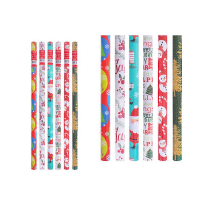 Christmas Novelty Wrap Pack 4m 36 assorted