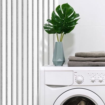 Fibrotech Unika White Acoustic Wall Panel 2.44Mx600X22mm