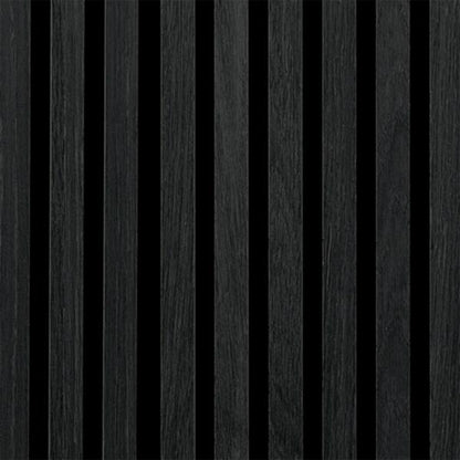 Fibrotech Acoustic Wall Panel 2.44Mx605X22mm Black Oak
