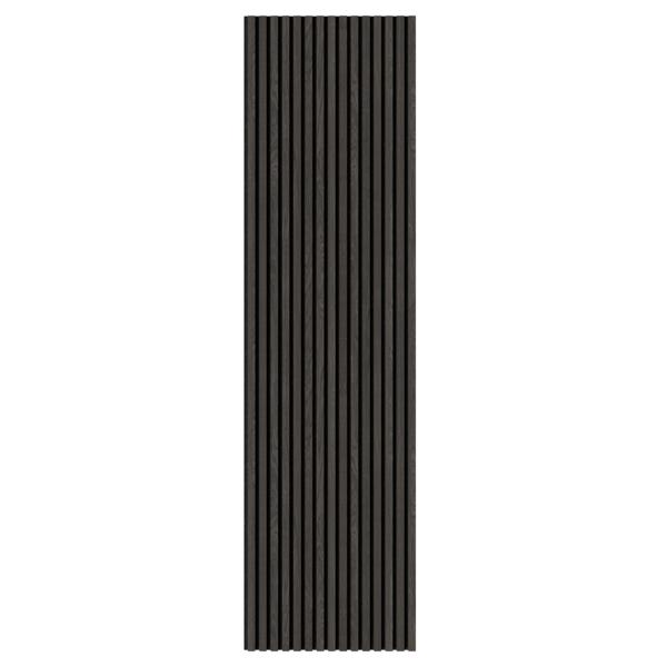 Fibrotech Acoustic Wall Panel 2.44Mx605X22mm Black Oak