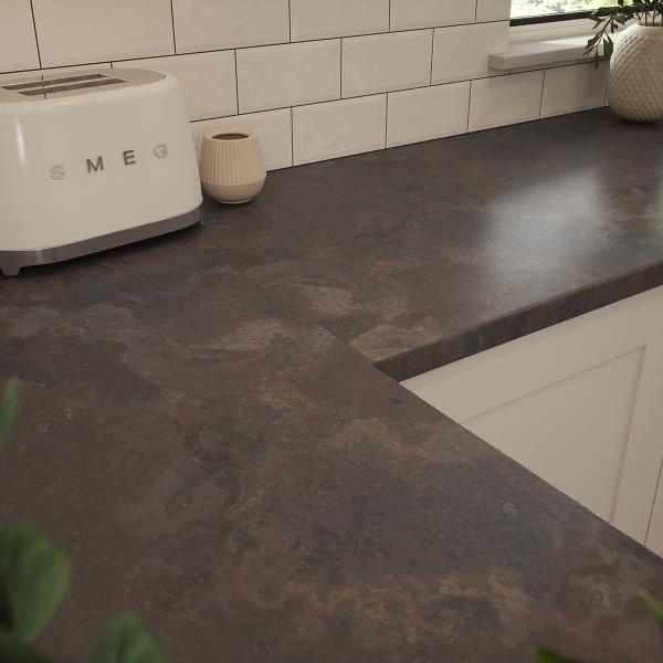 Worktop 38mm Rusty Iron 3M 6mm Profile