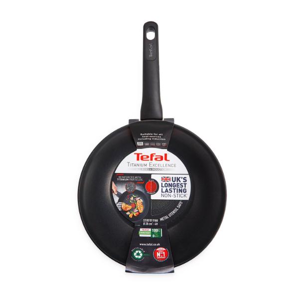 Tefal 28cm Titanum Excellence Wok