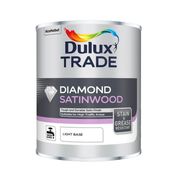 Dulux Trade Diamond Satinwood Light Base 1L