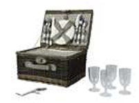 4 Person Wicker Picnic Set