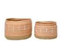 Handmade Paperrope Basket Set of 3